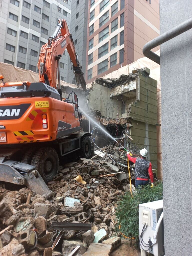 철거시공현장